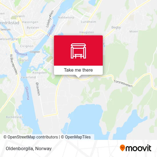 Oldenborgila map