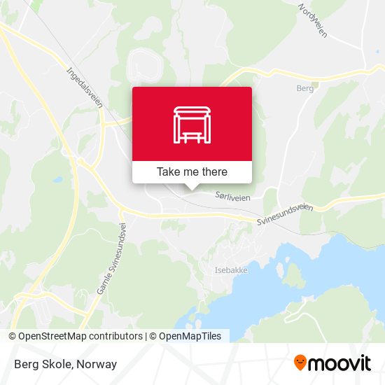 Berg Skole map