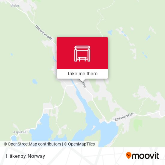 Håkenby map