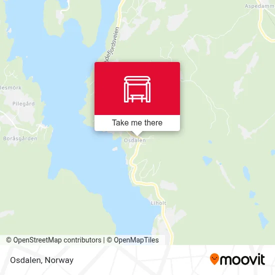 Osdalen map