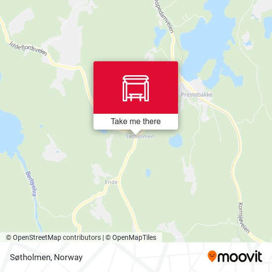 Søtholmen map