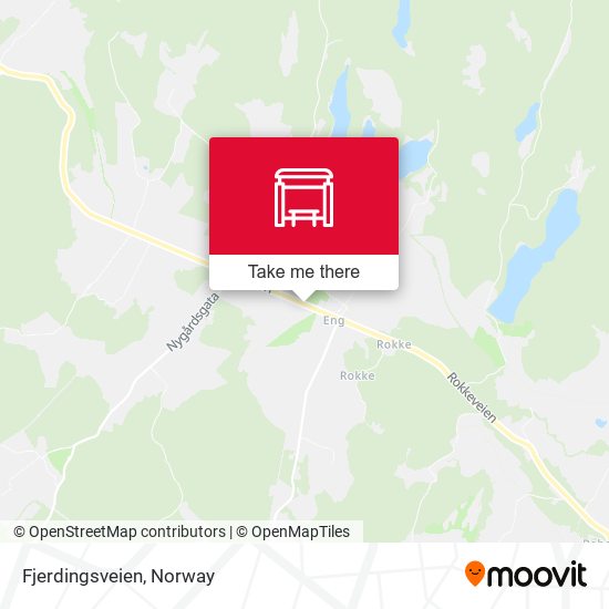 Fjerdingsveien map