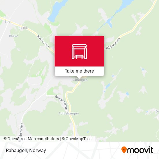 Rahaugen map