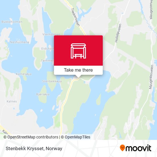 Stenbekk Krysset map