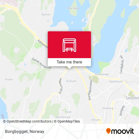 Borgbygget map