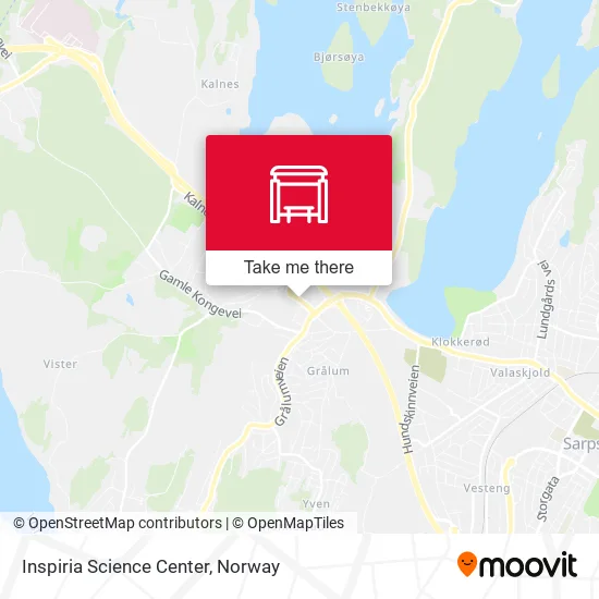 Inspiria Science Center map