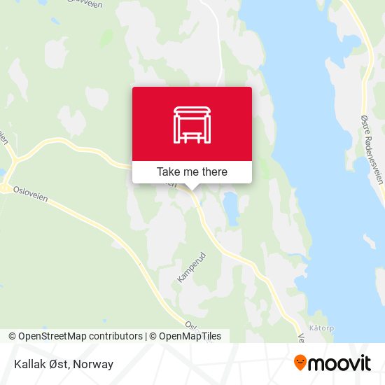 Kallak Øst map