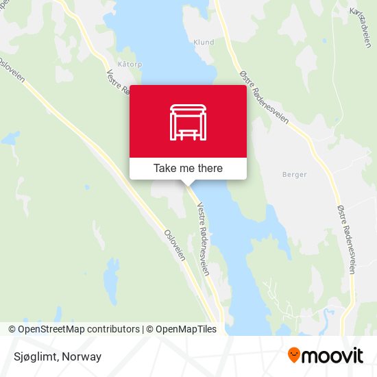 Sjøglimt map