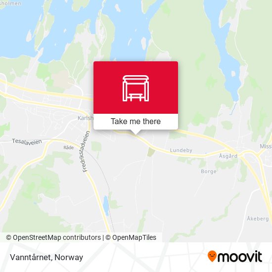 Vanntårnet map