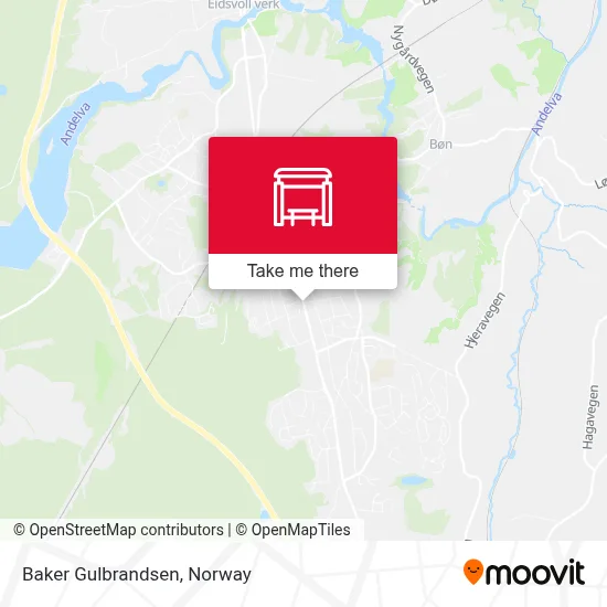 Baker Gulbrandsen map