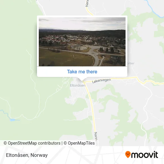 Eltonåsen map