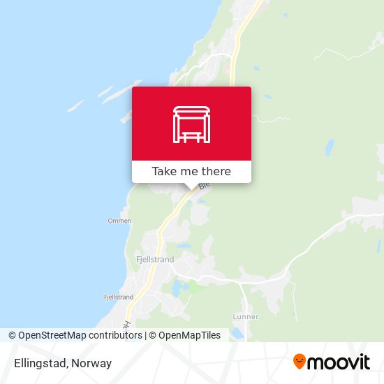 Ellingstad map