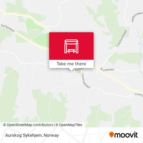 Aurskog Sykehjem map