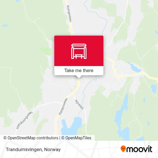 Trandumsvingen map