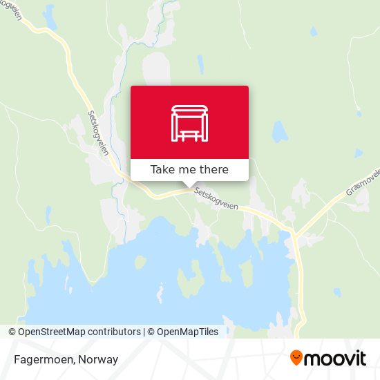 Fagermoen map