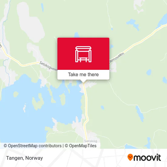 Tangen map