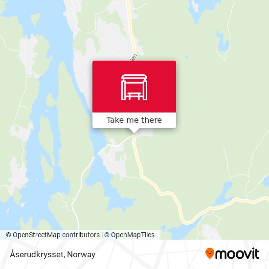 Åserudkrysset map