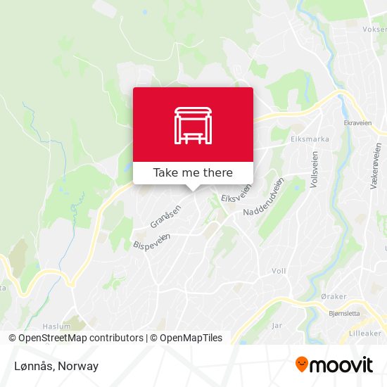 Lønnås map