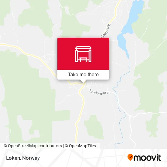 Løken map