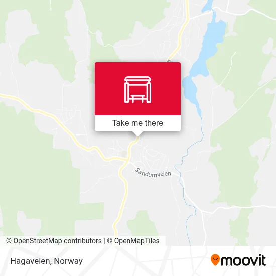 Hagaveien map