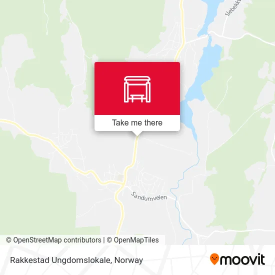 Rakkestad Ungdomslokale map