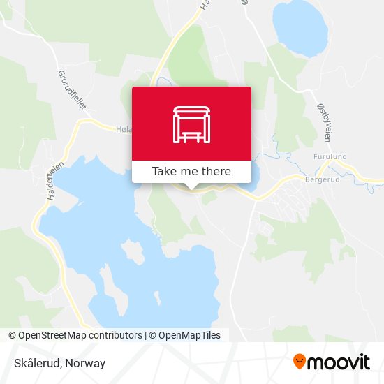 Skålerud map