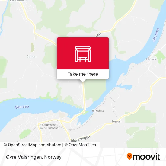 Øvre Valsringen map