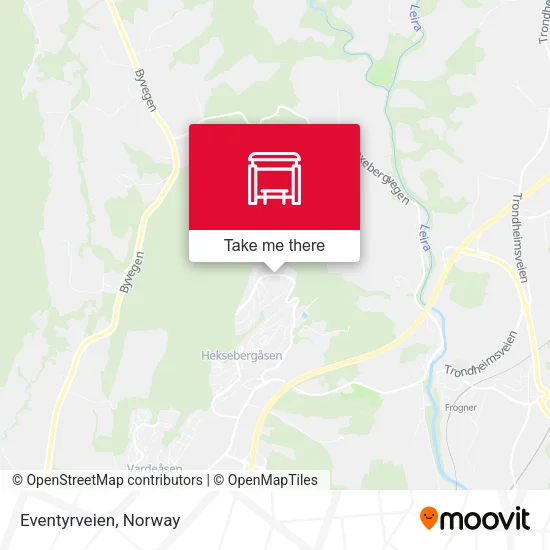 Eventyrveien map