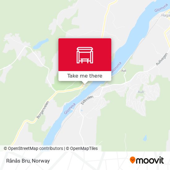 Rånås Bru map