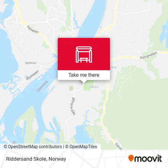 Riddersand Skole map