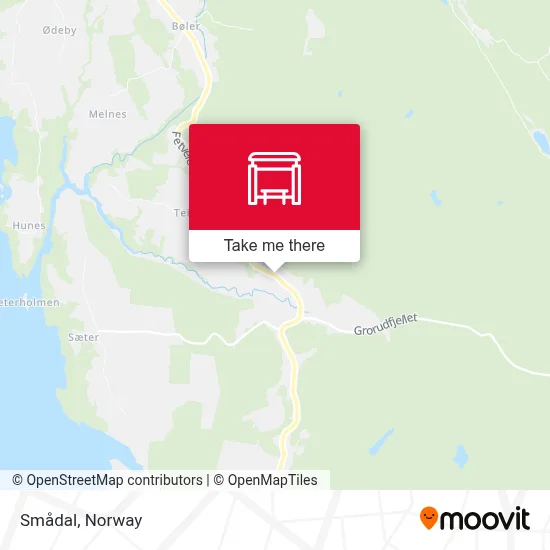 Smådal map