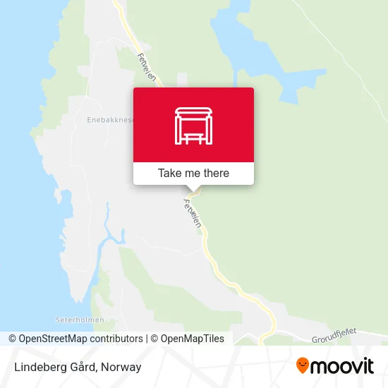 Lindeberg Gård map