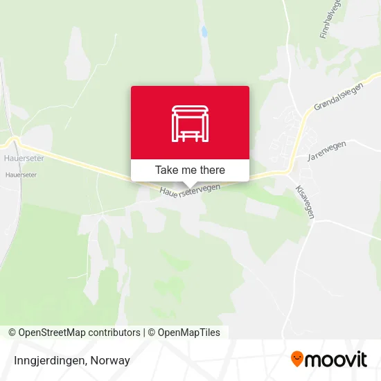 Inngjerdingen map