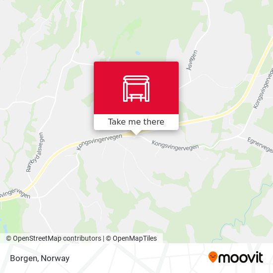 Borgen map