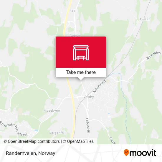 Randemveien map