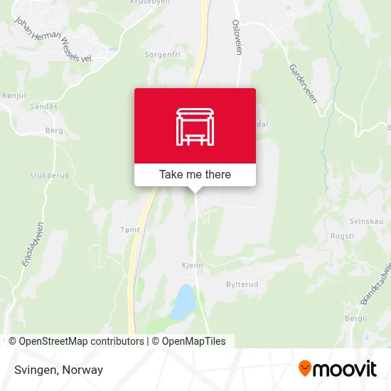 Svingen map