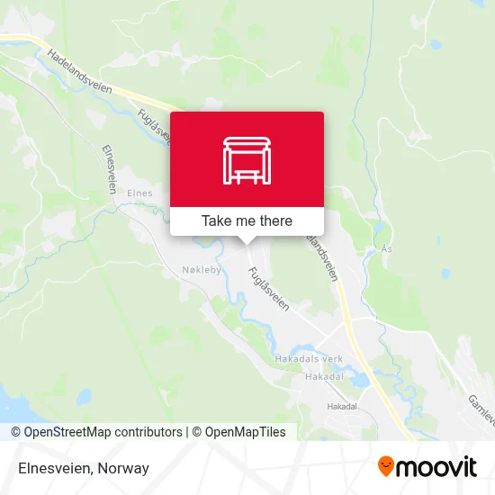 Elnesveien map
