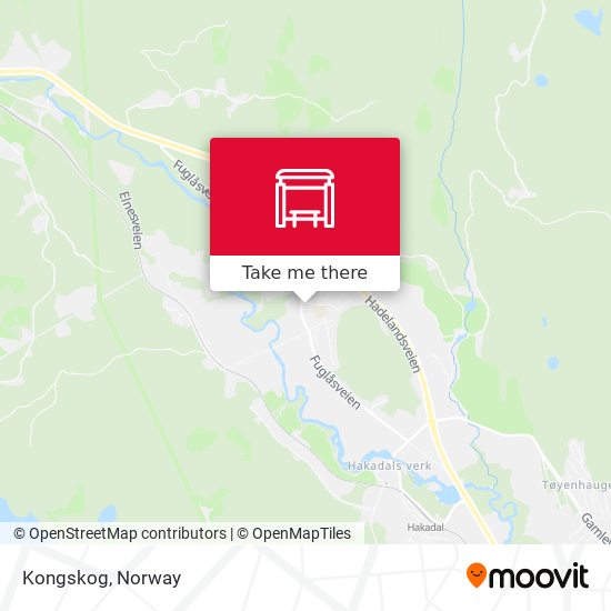 Kongskog map