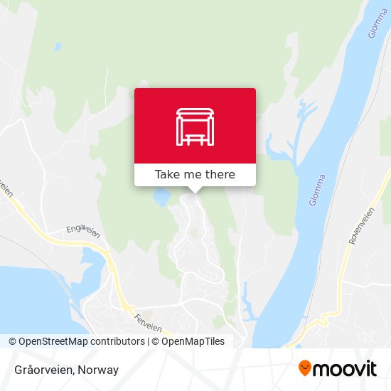 Gråorveien map