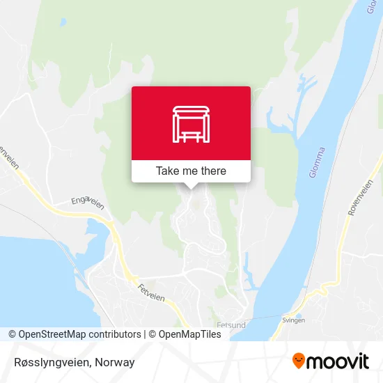 Røsslyngveien map