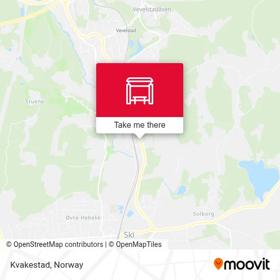 Kvakestad map