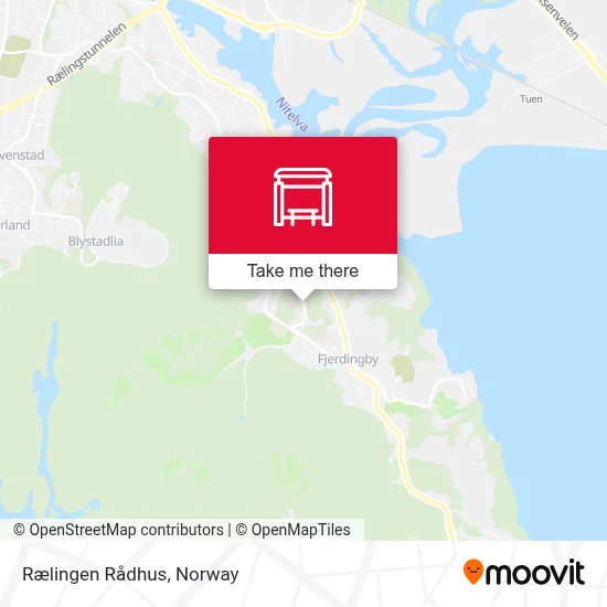 Rælingen Rådhus map