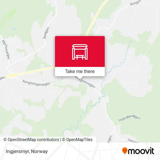 Ingjersmyr map