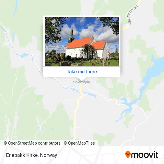 Enebakk Kirke map