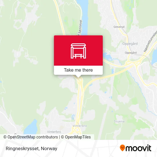 Ringneskrysset map