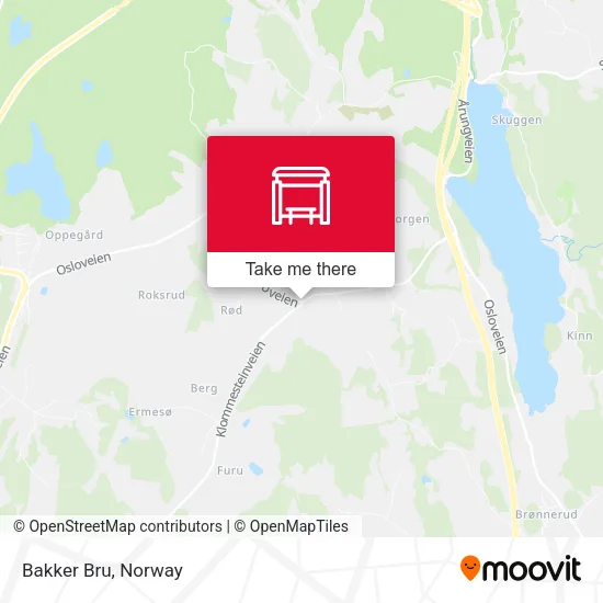 Bakker Bru map
