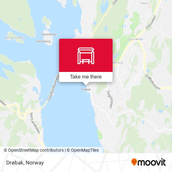 Drøbak map