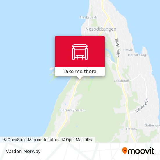 Varden map