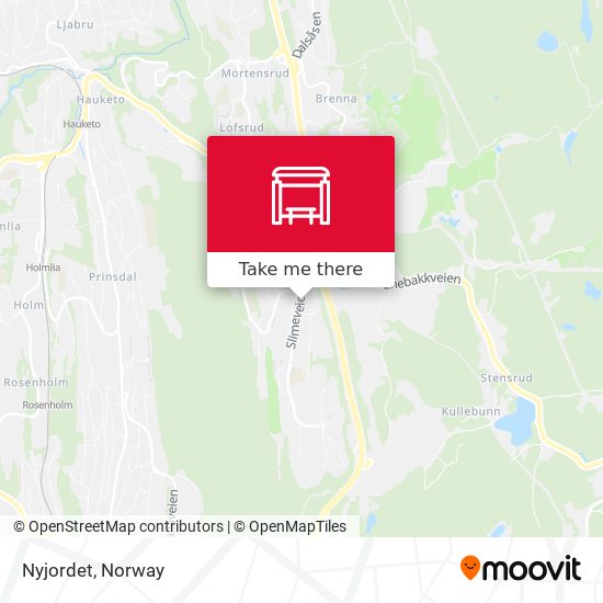 Nyjordet map