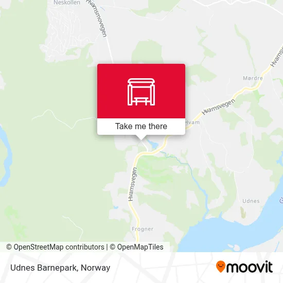 Udnes Barnepark map